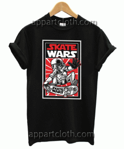 Skate Wars Star Wars Unisex Tshirt