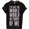 Sleeping With Sirens I've Got The Whole World Unisex Tshirt