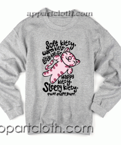 Sleepy Kitty Soft Cute Kitty Animal Sweatshirt
