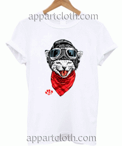 The Happy Adventurer cat Unisex Tshirt