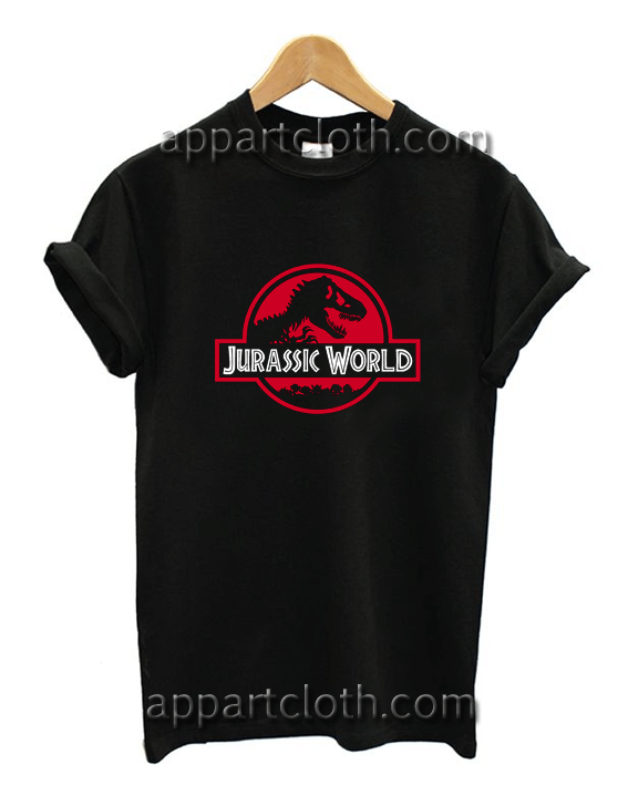 jurassi world red Unisex Tshirt