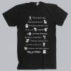 12 Best Disney Lessons T-Shirt Unisex Adults Size S to 2XL