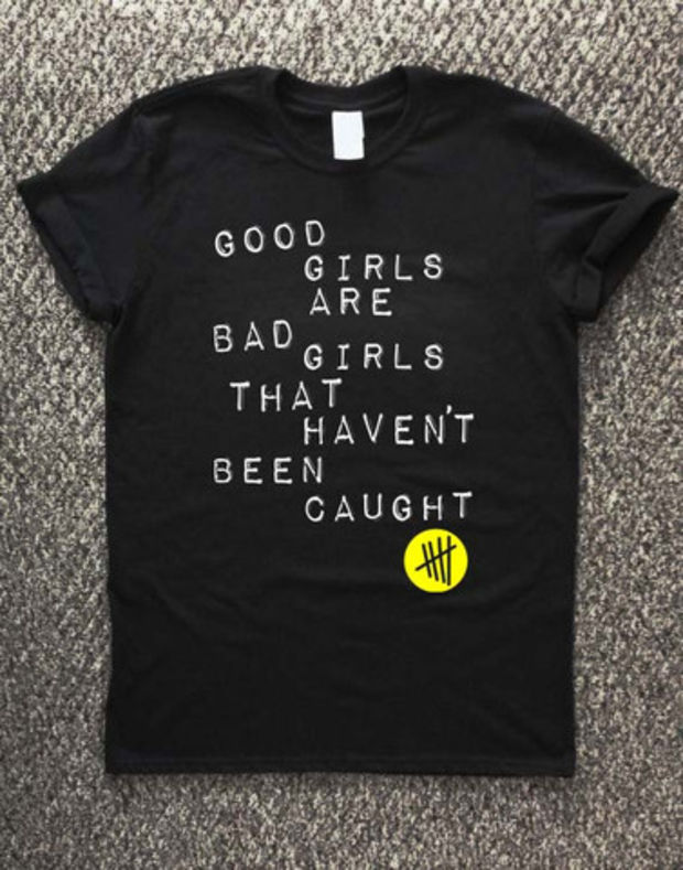 5 Second Of Summer Good Girl T-Shirt Unisex Adults Size S to 2XL