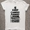 5 second of summer T-Shirt Unisex Adults Size S to 2XL