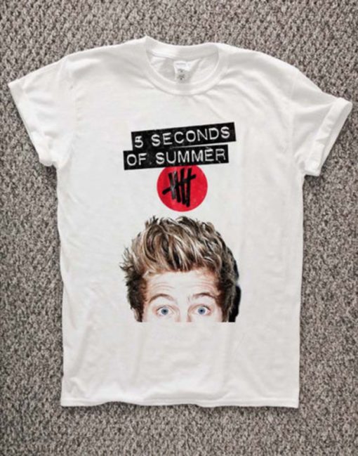 5 second of summer Luke Hemmings T-Shirt Unisex Adults Size S to 2XL
