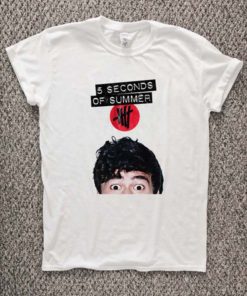 5 seconds of summer calum hood T-Shirt Unisex Adults Size S to 2XL