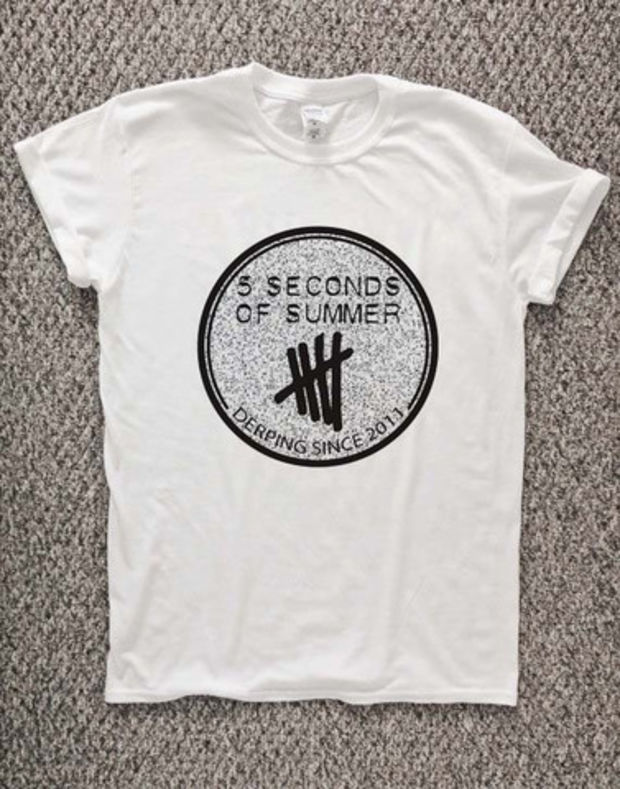 5sos derping since 2011 T-Shirt Unisex Adults Size S to 2XL