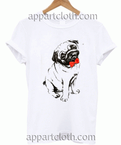 Cute pug Unisex Tshirt