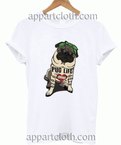 Funny pug life Unisex Tshirt