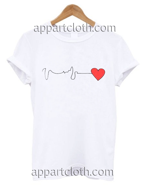 Heart frequency Unisex Tshirt