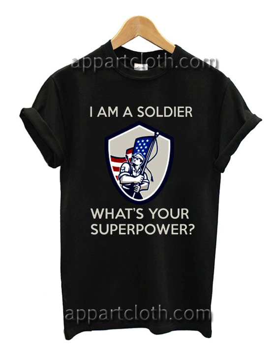 I AM A SOLDIER Unisex Tshirt