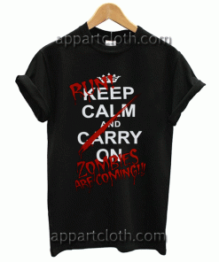 Keep calm and carry on T Shirt Unisex Adults Size S to 2XL