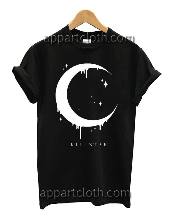 kill star moon T-Shirt Unisex Adults Size S to 2XL