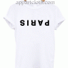 paris T-Shirt Unisex Adults Size S to 2XL