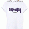 purpose tour bieber 2016 T-Shirt Unisex Adults Size S to 2XL
