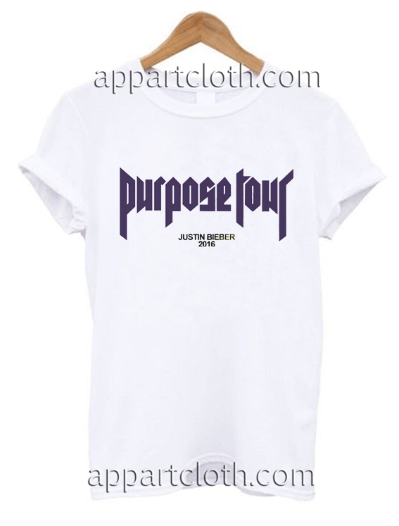 purpose tour bieber 2016 T-Shirt Unisex Adults Size S to 2XL