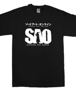 Sword Art Online T Shirt Unisex Adults Size S to 2XL