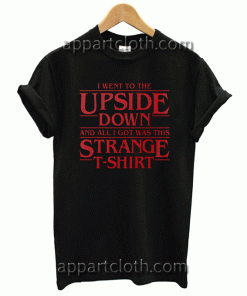 upside down stranger T-Shirt Unisex Adults Size S to 2XL