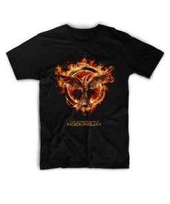 The hunger games mockingjay logo T Shirt Unisex Adults Size S to 2XL