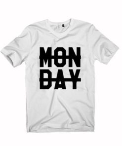 Monday Crossed Out Tshirt