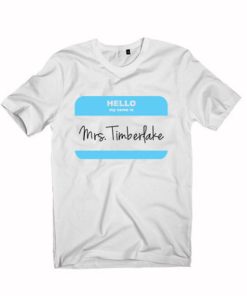 Mrs Justin Timberlake Unisex Tshirt