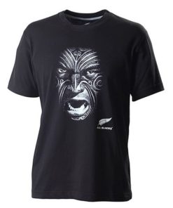 New Zealand All Blacks Rugby Face Unisex Tshirt