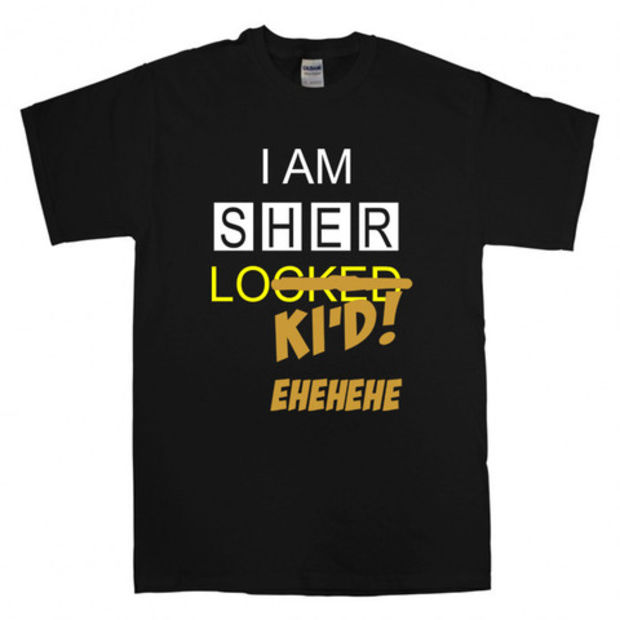 SherLoki'd , Sherlock holmes Unisex Tshirt