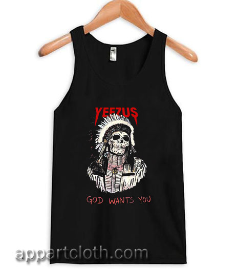 Yeezus god wants you Tank Top
