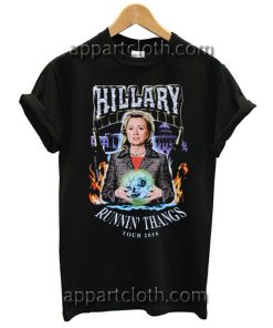 Hillary Runnin Thangs Tour 2016 T Shirt Size S,M,L,XL,2XL