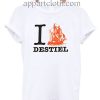 Ship Destiel T Shirt Size S,M,L,XL,2XL