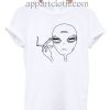 Smoking Alien T Shirt Size S,M,L,XL,2XL