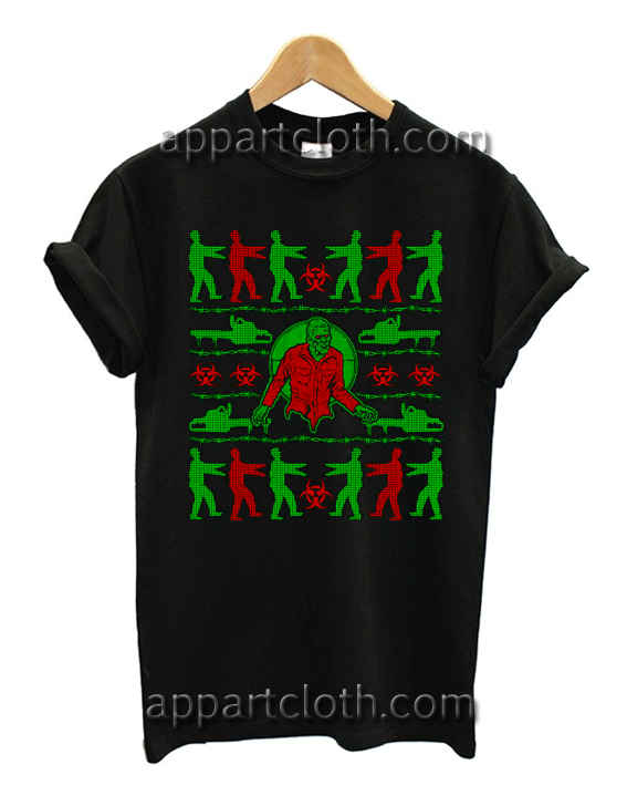 zombie ugly christmas Tshirt