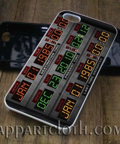 back to future time circuit phone case