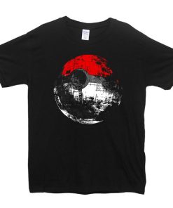 Death Star Pokeball T Shirt Size S,M,L,XL,2XL