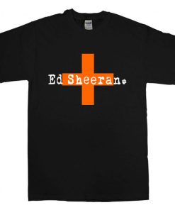 Ed Sheeran Croos T Shirt Size S,M,L,XL,2XL