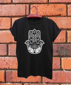 Hamsa fish Hand of Fatima spiritual T Shirt Size S,M,L,XL,2XL