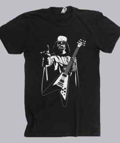Darth vader guitar star wars T Shirt Size S,M,L,XL,2XL