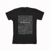 Ed sheeran lyrics quotes T Shirt Size S,M,L,XL,2XL