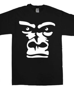 Gorilla face iconic stylish monkey T Shirt Size S,M,L,XL,2XL