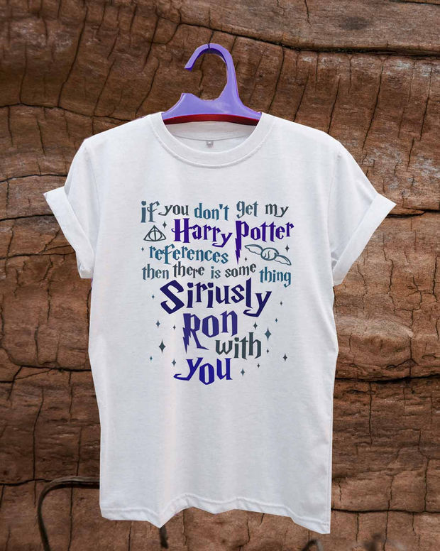 if you get my harry potter T Shirt Size