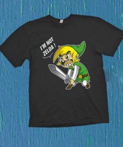 i'm link, the Legend of zelda T Shirt Size S,M,L,XL,2XL