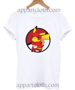 Pikachu flash Spoof T Shirt Size S,M,L,XL,2XL
