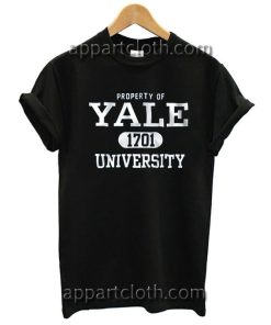 Property Of Yale University T Shirt Size S,M,L,XL,2XL