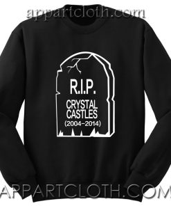 RIP Crystal Castles Unisex Sweatshirts