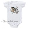 Where The Wild Things Are Funny Baby Onesie