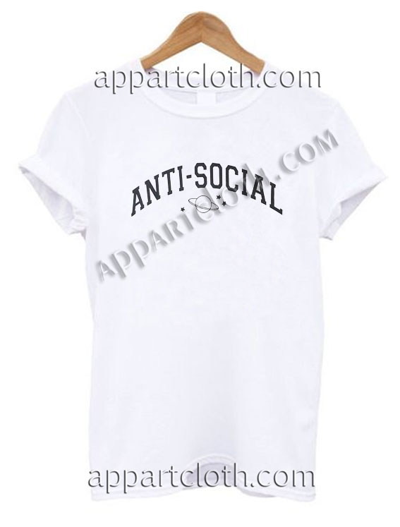 Anti Social Planets T Shirt – Adult Unisex Size S-2XL
