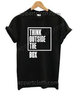 Think OutSide The Box T Shirt Size S,M,L,XL,2XL