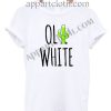 White Cactus T Shirt Size S,M,L,XL,2XL
