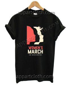Women march on washington T Shirt Size S,M,L,XL,2XL