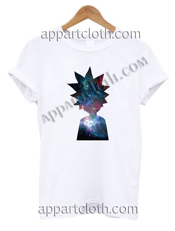 Rick and morty galaxy nebula T Shirt – Adult Unisex Size S-2XL